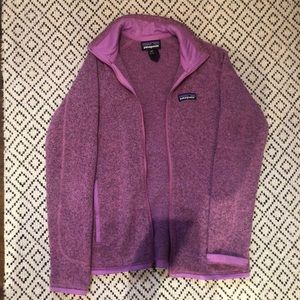 Purple Patagonia Zip Up